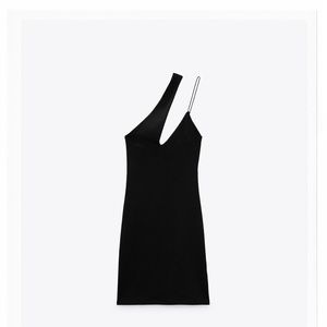 Asymmetric Mini Dress